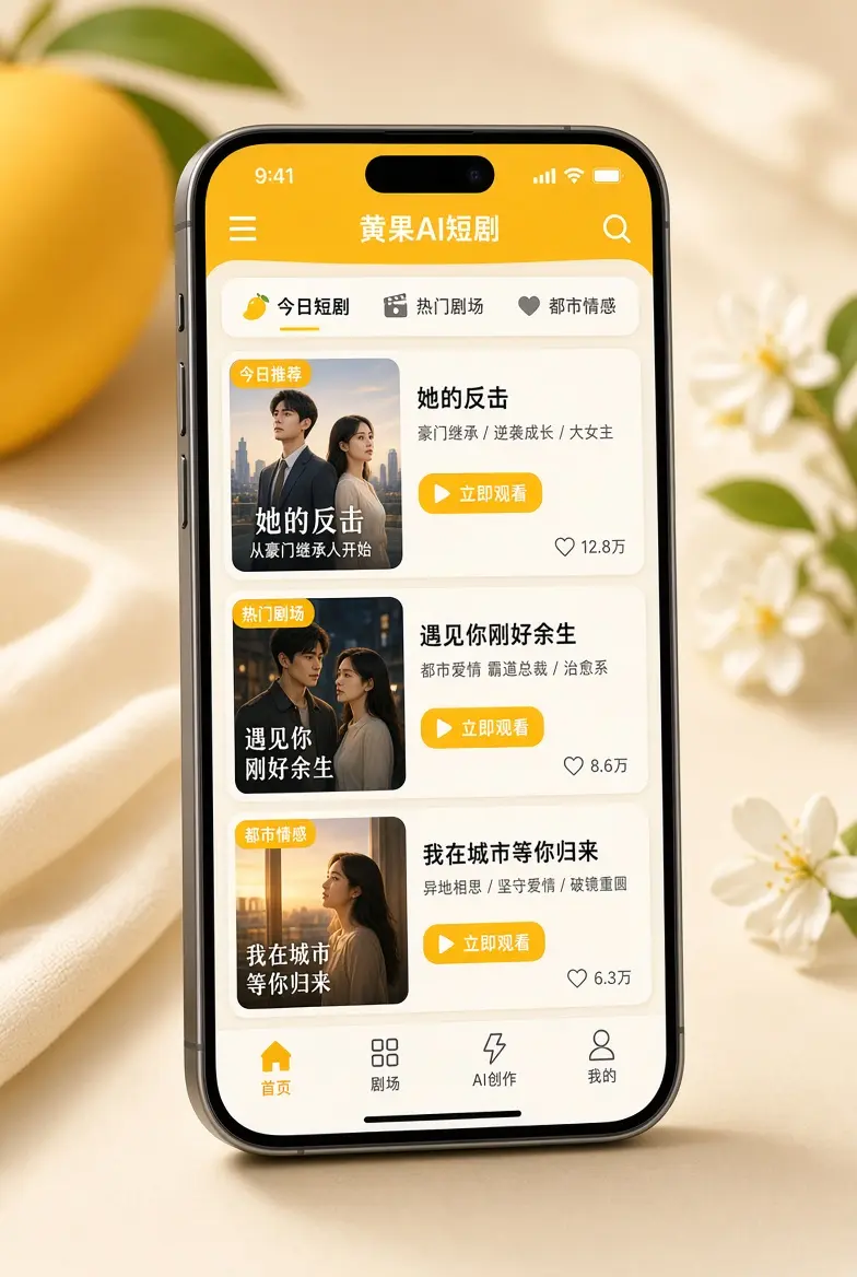 黄果AI短剧APP